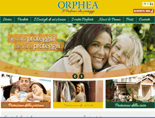 Tablet Screenshot of orphea.it