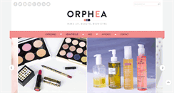 Desktop Screenshot of orphea.be